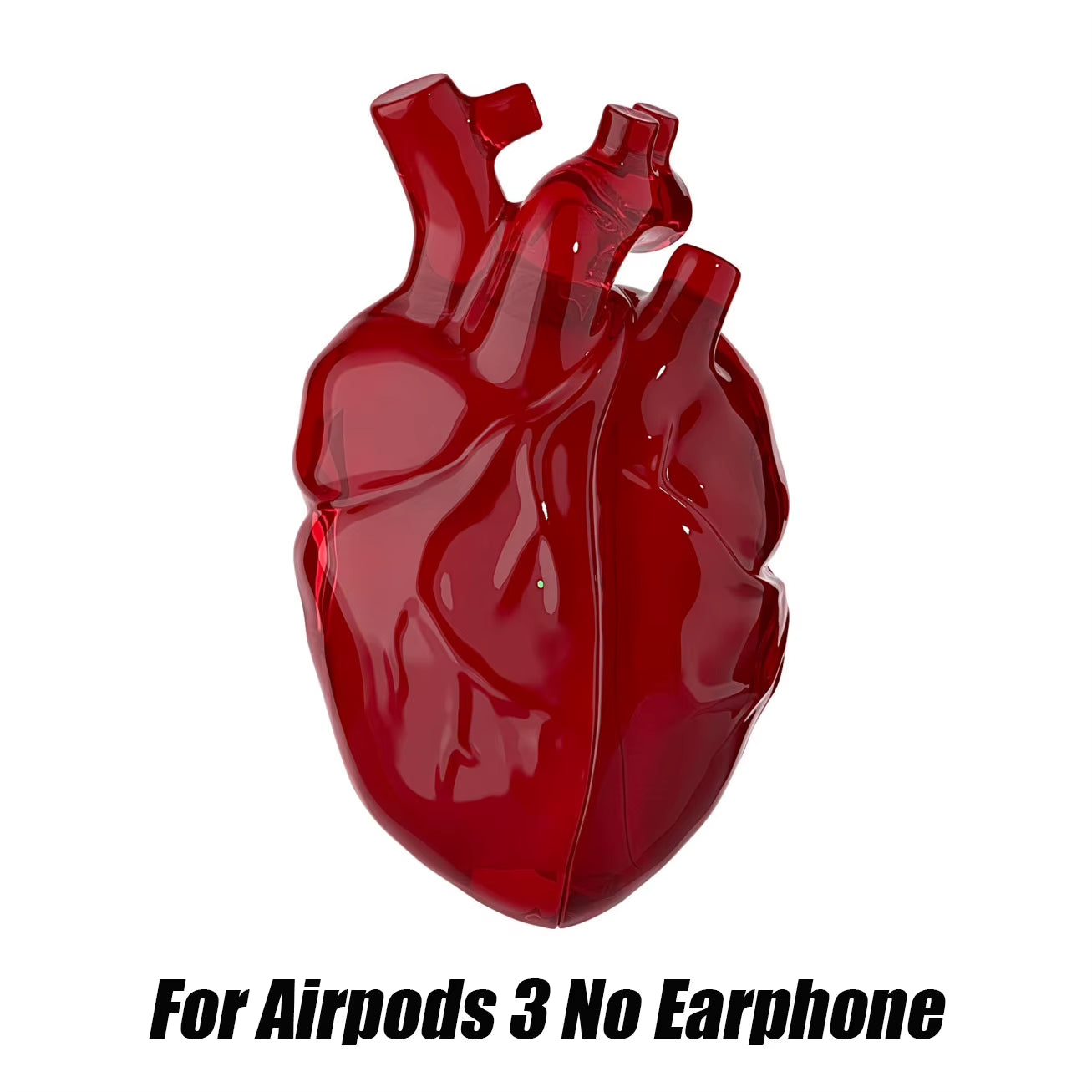 Heart of Music---Liquid Silicone Wireless Earphone Case Bluetooth Headset Does Not Turn Yellow for Airpods Pro/Pro2/3